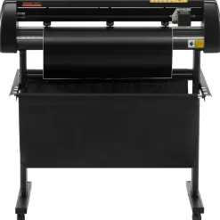 VEVOR Vinyl Cutter, 34Inch Bundle, Vinyl Cutter Machine, Manual Vinyl Printer, LCD Display Plotter Cutter Sign Cutting with Signmaster Software for Design and Cut, with Supplies, Tools
