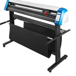VEVOR Vinyl Cutter 53 Inch Vinyl Cutter Machine Semi-Automatic DIY Vinyl Printer Cutter Machine Manual Positioning Sign Cutting with Floor Stand Signmaster Software