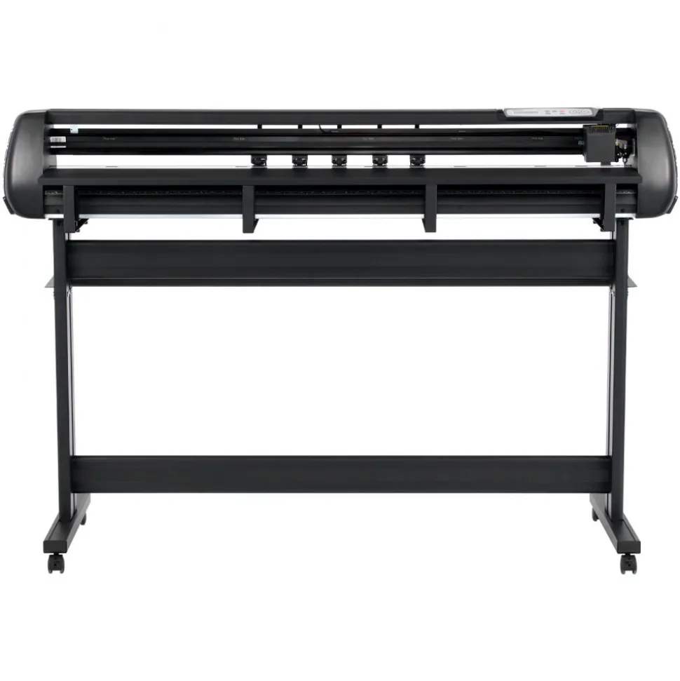 VEVOR Vinyl Cutter Machine, 53 inch Max Feed Width, Dual Blades, Adjustable Force and Speed, LED Display, Vinyl Plotter Cutter Printer with Signmaster Software for Compatible with Windows and macOS