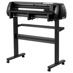 VEVOR Vinyl Cutter Machine, 34 inch Max Feed Width, Dual Blades, Adjustable Force and Speed, LED Display, Vinyl Plotter Cutter Printer with Signmaster Software for Compatible with Windows and macOS