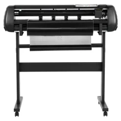 VEVOR Vinyl Cutter Machine, 34 inch Max Feed Width, Dual Blades, Adjustable Force and Speed, LED Display, Vinyl Plotter Cutter Printer with Signmaster Software for Compatible with Windows and macOS