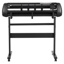 VEVOR Vinyl Cutter Machine, 34 inch Max Feed Width, Dual Blades, Adjustable Force and Speed, LED Display, Vinyl Plotter Cutter Printer with Signmaster Software for Compatible with Windows and macOS