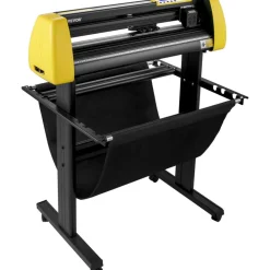 VEVOR Vinyl Cutter Machine, 28 inch Max Feed Width, Dual Blades, Adjustable Force and Speed, LED Display, Vinyl Plotter Cutter Printer with Signmaster Software for Compatible with Windows and macOS
