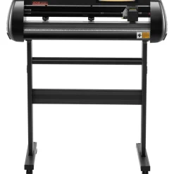 VEVOR Vinyl Cutter Machine, Upgraded 28 Inch Paper Feed Cutting Plotter Bundle, Adjustable Force & Speed Vinyl Printer with Powerful Stepper Motors, Signmaster Software Compatible with Windows System