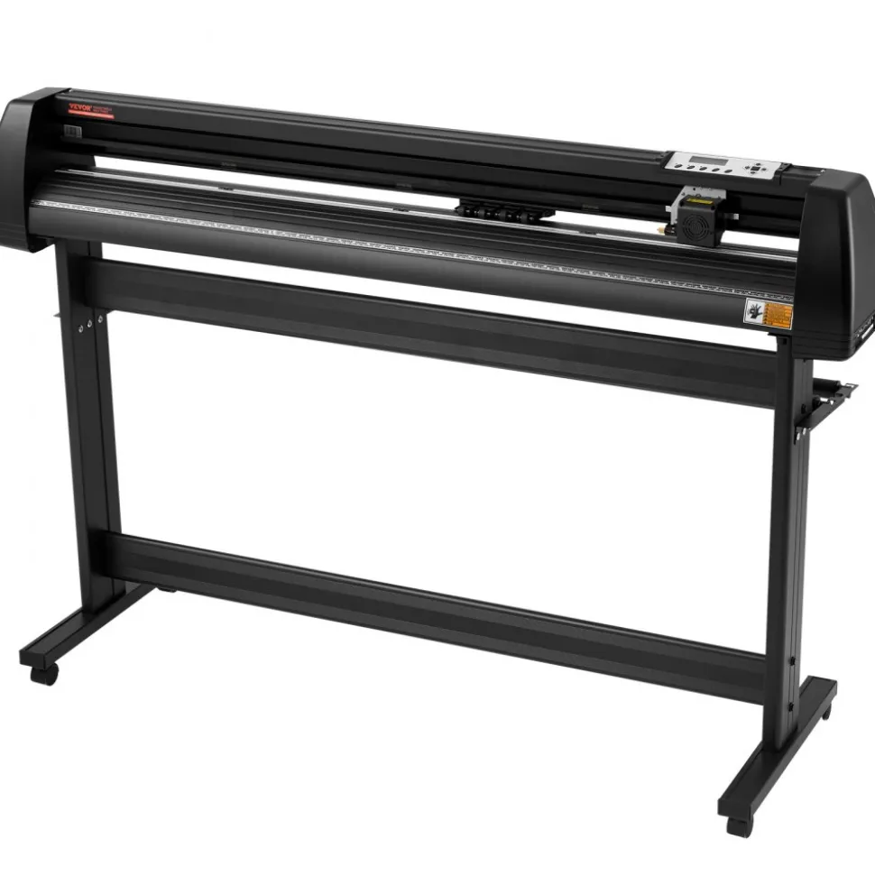 VEVOR Vinyl Cutter Plotter Machine, 53" Signmaster Software Sign Making Machine, 1350mm Paper Feed Vinyl Cutter Plotter with Stand (53" 1350mm)