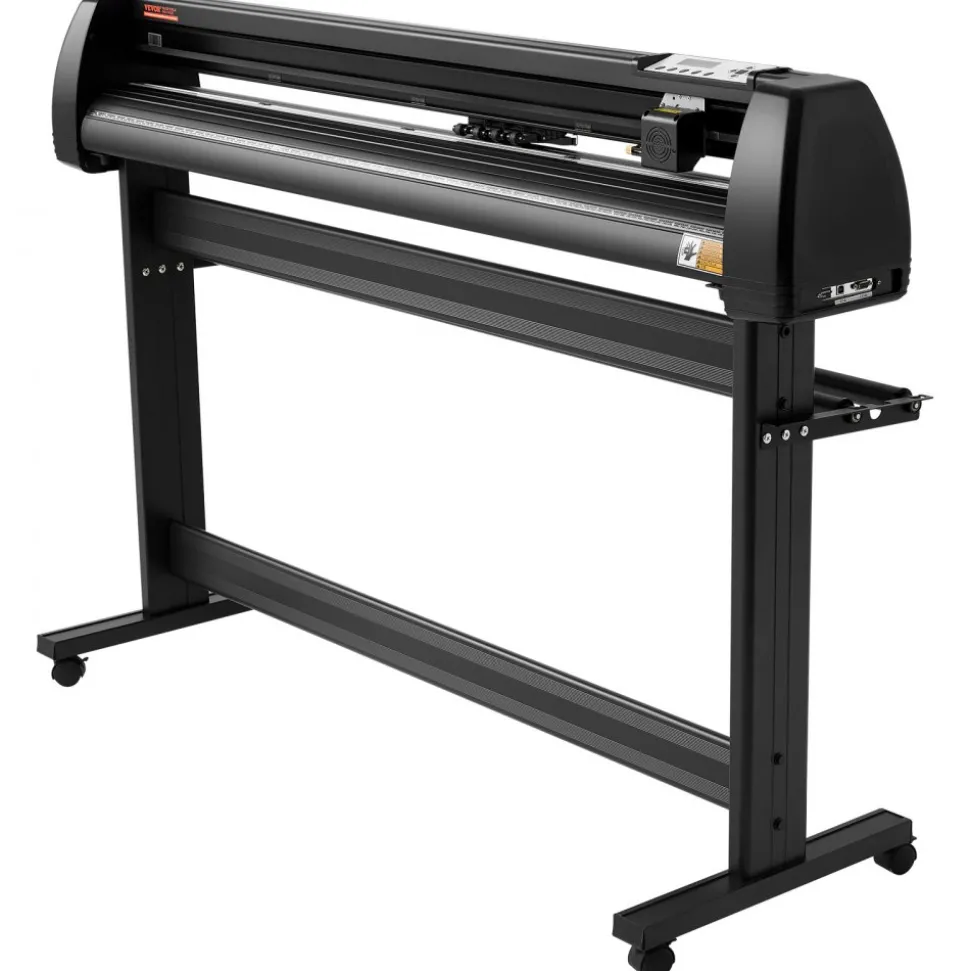 VEVOR Vinyl Cutter Plotter Machine, 53" Signmaster Software Sign Making Machine, 1350mm Paper Feed Vinyl Cutter Plotter with Stand (53" 1350mm)