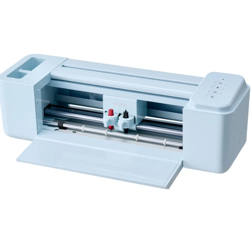 VEVOR Vinyl Cutting Machine, 12 in, Button-Controlled Vinyl Cutter with Materials and Tool Kit, 20000+ Built-in Design Resources, Compatible with Mac, Windows, Android and iOS, for Customized Cards