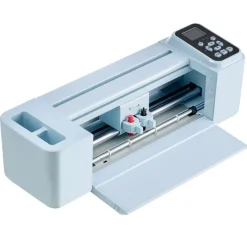 VEVOR Vinyl Cutting Machine, 12 in, Button and Screen Controlled Vinyl Cutter, 20000+ Built-in Design Resources, Compatible with Mac, Windows, Android and iOS, for Creating Customized Crafts Cards