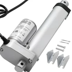 VEVOR 12V Linear Actuator, 4 Inch High Speed 0.6"/s Linear Motion Actuator, 225lbs/1000N with IP54 Protection & Mounting Bracket for Lift Desk, Recliner Chairs, Window Door Opener