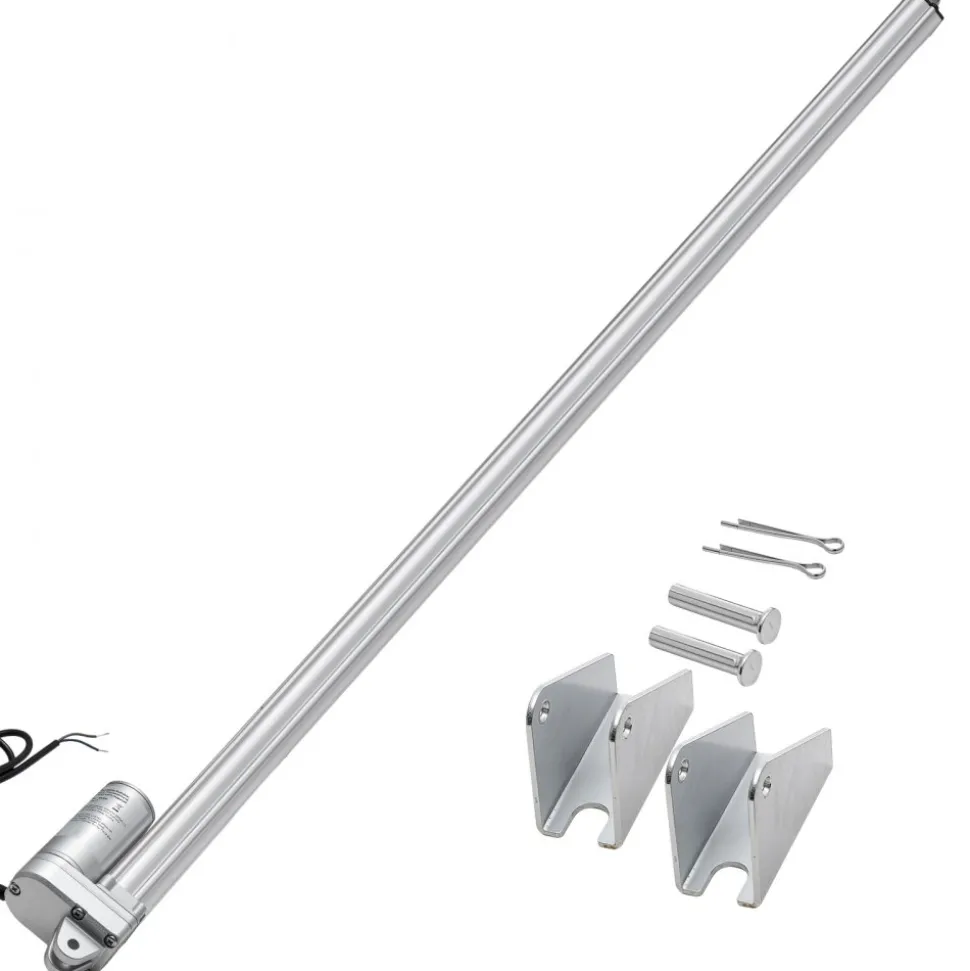 VEVOR 12V Linear Actuator, 40 Inch IP65 Waterproof Linear Actuator, 675lbs/3000N 0.2"/s Motion Actuators with Mounting Bracket for Outdoor Use