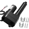 VEVOR 12V Linear Actuator, 6 Inch Ultra Heavy-Duty 2023lbs/9000N Linear Motion Actuator, IP65 Waterproof 0.2"/s with Mounting Brackets for Industrial Machinery Vessels, Heavy Lifting Systems