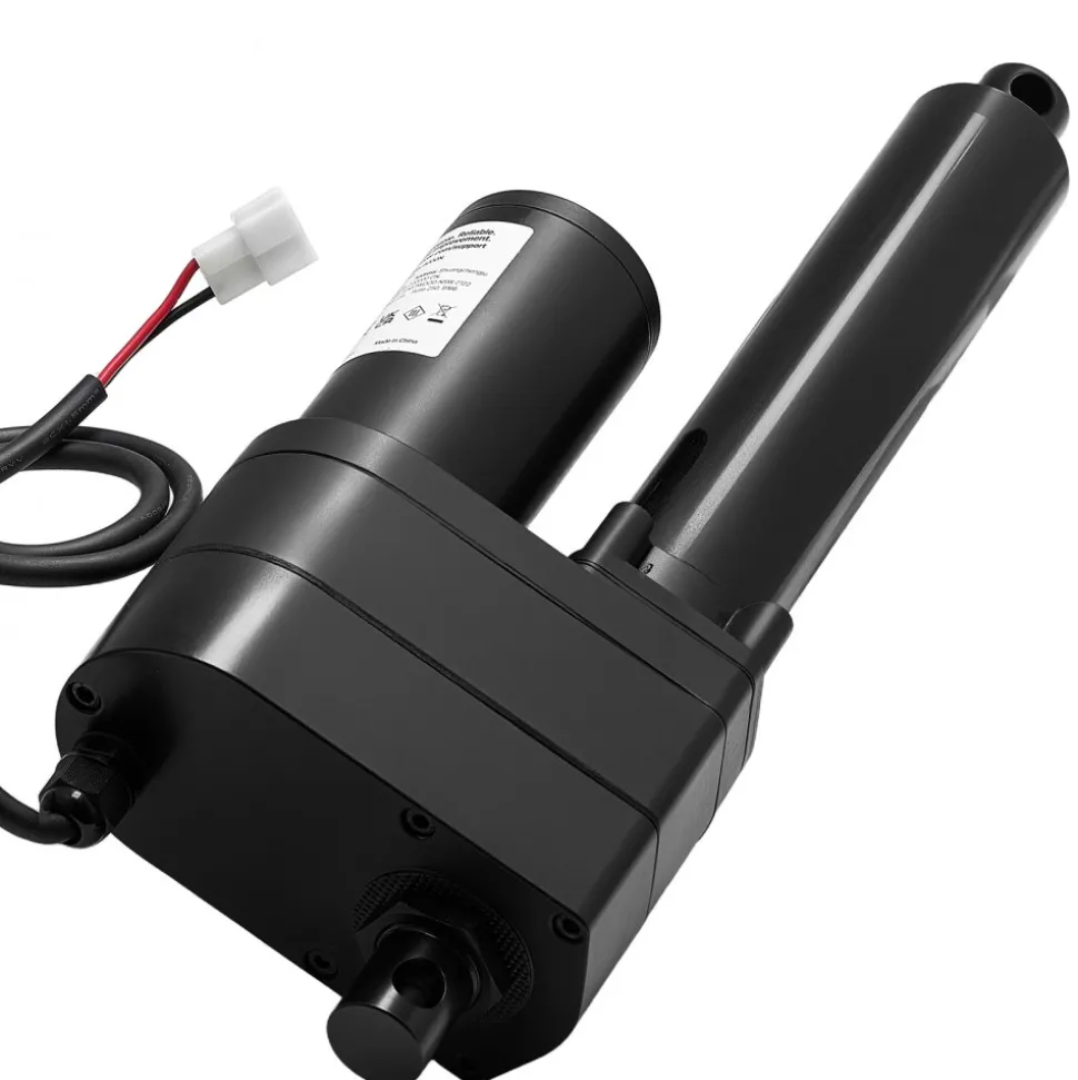 VEVOR 12V Linear Actuator, 6 Inch Ultra Heavy-Duty 2023lbs/9000N Linear Motion Actuator, IP65 Waterproof 0.2"/s with Mounting Brackets for Industrial Machinery Vessels, Heavy Lifting Systems