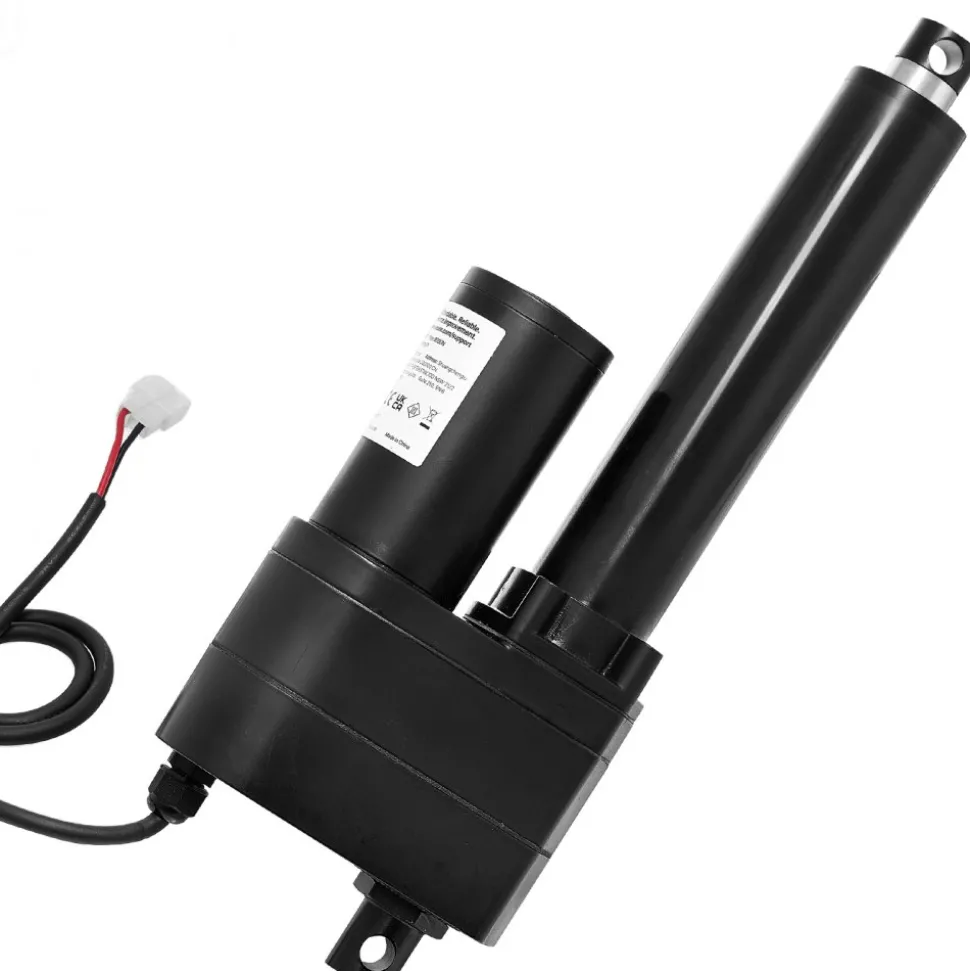 VEVOR 12V Linear Actuator, 6 Inch Ultra Heavy-Duty 2023lbs/9000N Linear Motion Actuator, IP65 Waterproof 0.2"/s with Mounting Brackets for Industrial Machinery Vessels, Heavy Lifting Systems