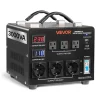 VEVOR Voltage Auto Converter Transformer, 3000VA, Heavy Duty Step Up/Down Power Transformer, 110V to 220V and 220V to 110V, with 3 US Outlets, 3 EU Outlets, LCD Display, Circuit Breaker Protection