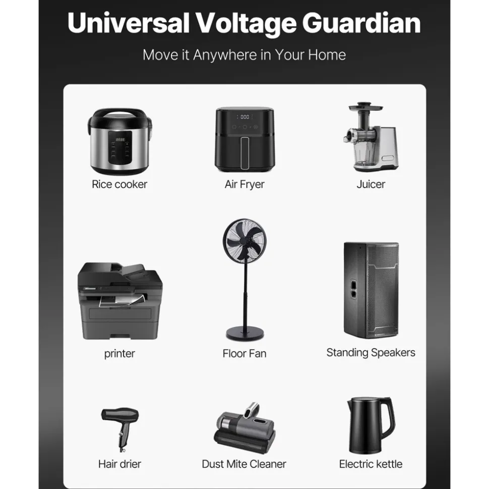 VEVOR Voltage Converter Transformer, 5000W, Heavy Duty Step Up/Down Transformer, Convert from 110 Volt to 220 Volt and from 220 Volt to 110 Volt, with US Outlet EU Outlet 5V USB Port, CE Certified