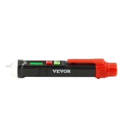 VEVOR Voltage Tester, Non-Contact Voltage Detector with Adjustable Sensitivity, Dual Range AC 12V-1000V/48V-1000V Live & Null Wire Tester Pen with Visual and Audible Alarms, CAT III 1000V Rating