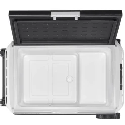VEVOR 12 Volt Car Refrigerator, 63.4QT/60L Car Fridge, Portable Electric Cooler with Wheels and Handle, -4℉~68℉, 12/24V DC and 100- 240V AC Compressor Freezer for Outdoor, Camping, Travel, RV