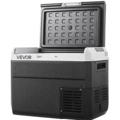 VEVOR 12 Volt Car Refrigerator, 31.7QT/30L Car Fridge, Portable Electric Cooler with -4℉~68℉ Adjustable Temperature, 12/24V DC and 100- 240V AC Compressor Freezer for Outdoor, Camping, Travel, RV