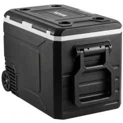 VEVOR 12 Volt Refrigerator, 82.4 QT/ 78L Car Fridge, Portable Electric Freezer Compressor with Handle, APP Control and Wheel, 12V/24V DC 100-240V AC, -4℉ to 68℉, for Truck Van RV SUV Travel Camping