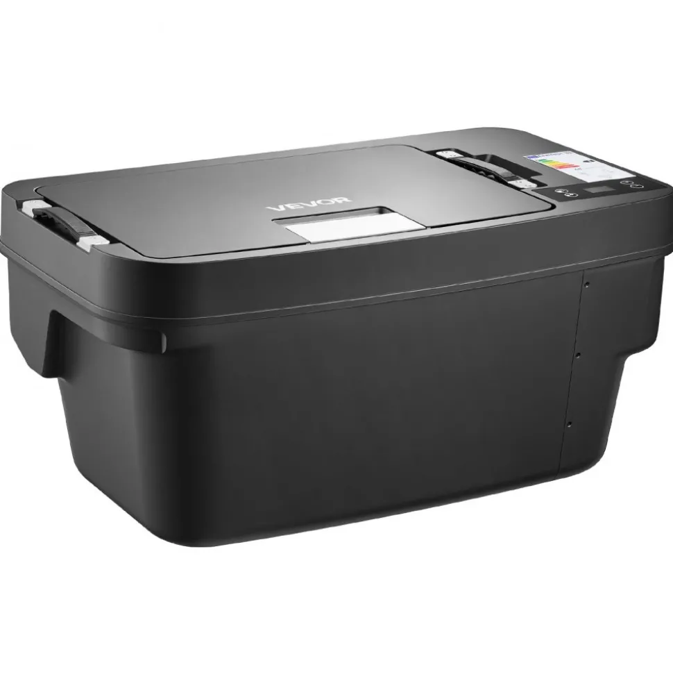 VEVOR 12 Volt Refrigerator, 37 QT/ 35L Car Fridge for Tesla Model Y, Portable Electric Freezer Compressor with APP Control, 12V/24V DC, -8℉ to 50℉