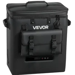 VEVOR 12 Volt Refrigerator, 13.7 QT/ 13L Car Fridge, Portable Electric Freezer Compressor, 12V/24V DC, 21℉ to 50℉/ -6℃ to 10℃, for Truck Van RV SUV Boat Travel Camping Road Trips