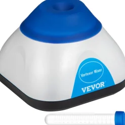 VEVOR Vortex Mixer, 3000RPM Mini Vortex Mixer Shaker, Touch Function Scientific Lab Vortex Shaker, Mix Up to 50ML, 6mm Orbital Diameter for Test Tube, Tattoo Ink, Nail Polish, Eyelash Adhesives, Paint