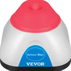 VEVOR Vortex Mixer, 3000rpm Mini Vortex Mixer Shaker, Touch Function Scientific Lab Vortex Shaker, Mix Up to 50ml, 6mm Orbital Diameter for Test Tube, Tattoo Ink, Nail Polish, Eyelash Adhesives, Paint
