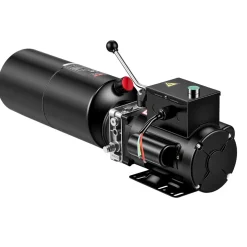 VEVOR 110V 10 Quart Hydraulic Power Unit, 2.2KW Automotive Hydraulic Pump for Dump Trailers, Auto Shop Car Lift Power Unit for Two and Four-Post Auto Hoists (Vertical Installation)