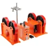 VEVOR 110V Turning Rolls Linkage Roller, 1000KG/2205LBS Loading Welding Turning Roll, 25-1400mm Diameter, 80-1600 mm/min Rotary Welding Positioner & Welding Torch Stand for Welding Equipment Support