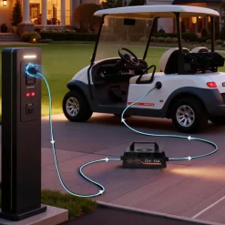VEVOR 72V (70.4V) 105AH Lithium Golf Cart Battery, with 15A Charger, Lifepo4 Battery Kit, Built-in 200A BMS, with Bluetooth & Touch Monitor, 2C Discharge, 4000 Cycles, for Golf Carts, Trolling Motors