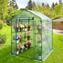 VEVOR Walk-in Greenhouse, 55.5