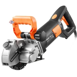 VEVOR Wall Chaser, 4800W Electric Wall Groove Cutting Machine, 6800 RPM Max Speed, Concrete Slotting Cutter with Guide Line, 5 pcs Blades, Adjustable Handle for Cutting Grooves in Brick, Concrete