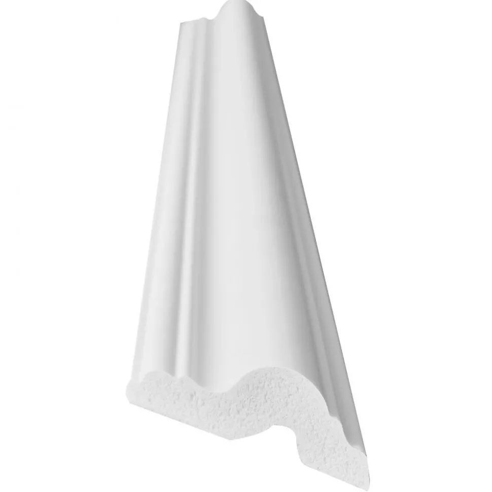 VEVOR Wall Molding 6 Pack, Wainscoting Panels Kit, Lightweight Paintable Polystyrene, Easy to Install, Waterproof Accent Wall Trim for Interior Décor Living Room, Bedroom, White (24x54 + 24x24 in)