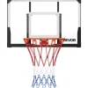 VEVOR Wall Mount Basketball Hoop, 44-inch PC Backboard Mounted Basketball Hoop Outdoor with Solid Steel, 0.08 inch Thickened Backboard, Thickened Woven Nylon Basketballs Net, Indoor & Outdoor Use