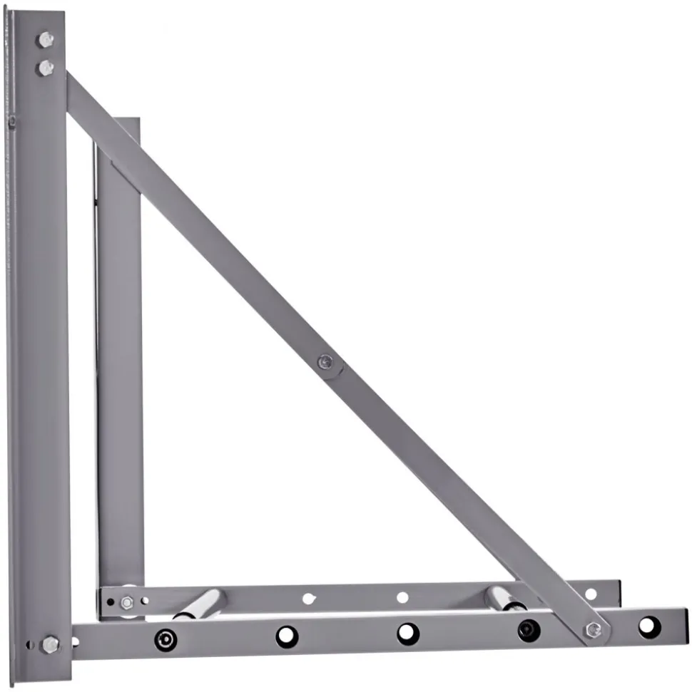 VEVOR Wall Mounted Folding Tire Rack, 32" - 48" Adjustable Tire Rack, Q235 Heavy-Duty Steel Tire Storage Rack for R14-R20 inch Standard Tires, Max 300lbs Load Capacity for Garage Workshop Repair Shop
