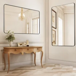 VEVOR Wall Mounted Makeup Mirror, 0.15