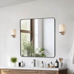 VEVOR Wall Mounted Makeup Mirror, 0.15