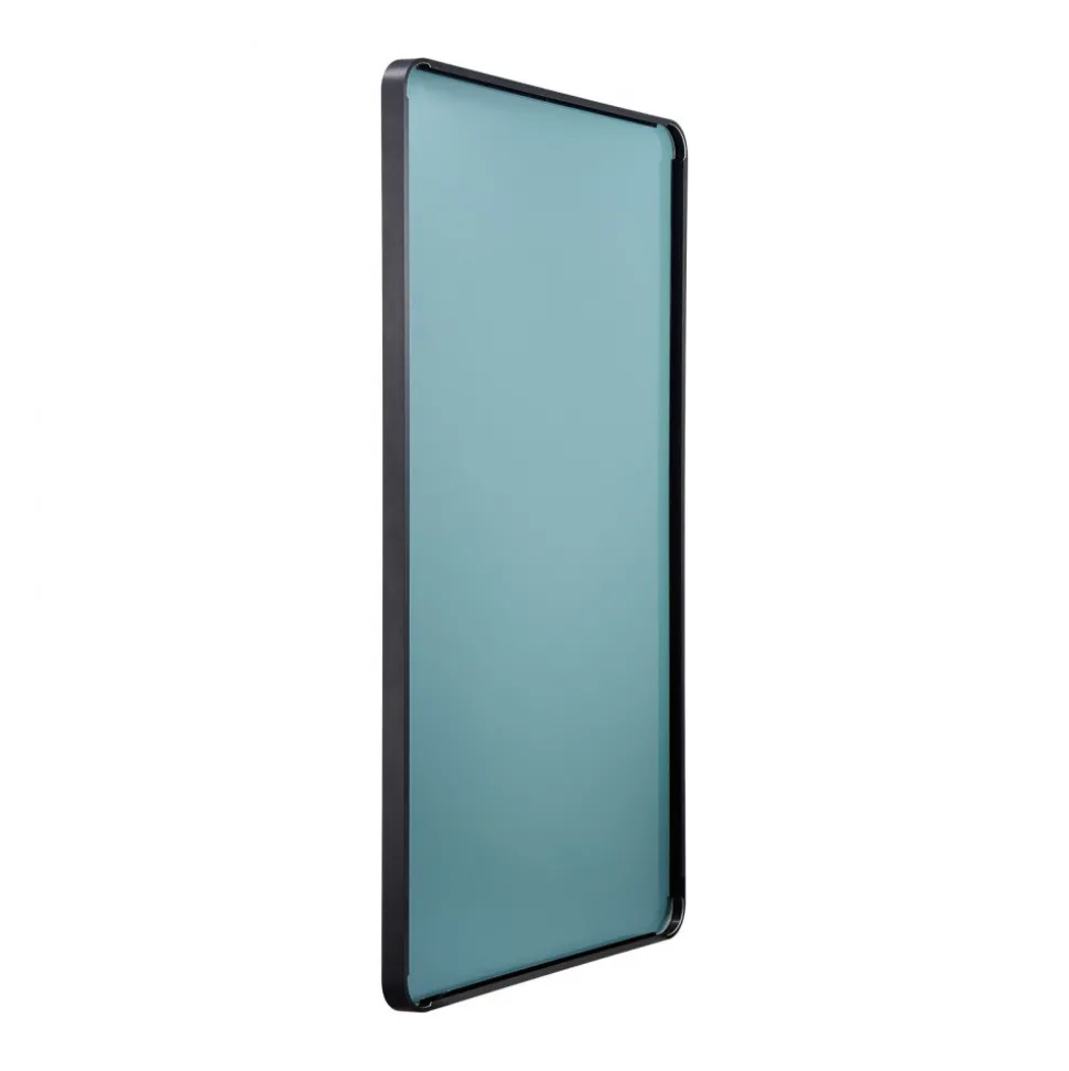 VEVOR Wall Mounted Makeup Mirror, 0.15" Thick, 28" x 60" Mirror with Aluminium Alloy Frame & Explosion-Proof Film, Scratch-Resistant Mirror with Z-Shaped Bracket, Fit for Bathroom/Bedroom/Living Room
