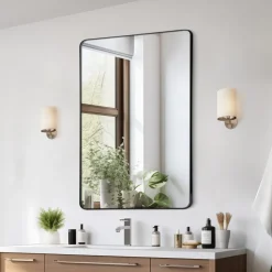 VEVOR Wall Mounted Makeup Mirror, 0.15