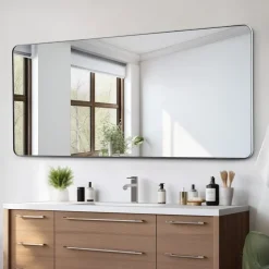 VEVOR Wall Mounted Makeup Mirror, 0.15