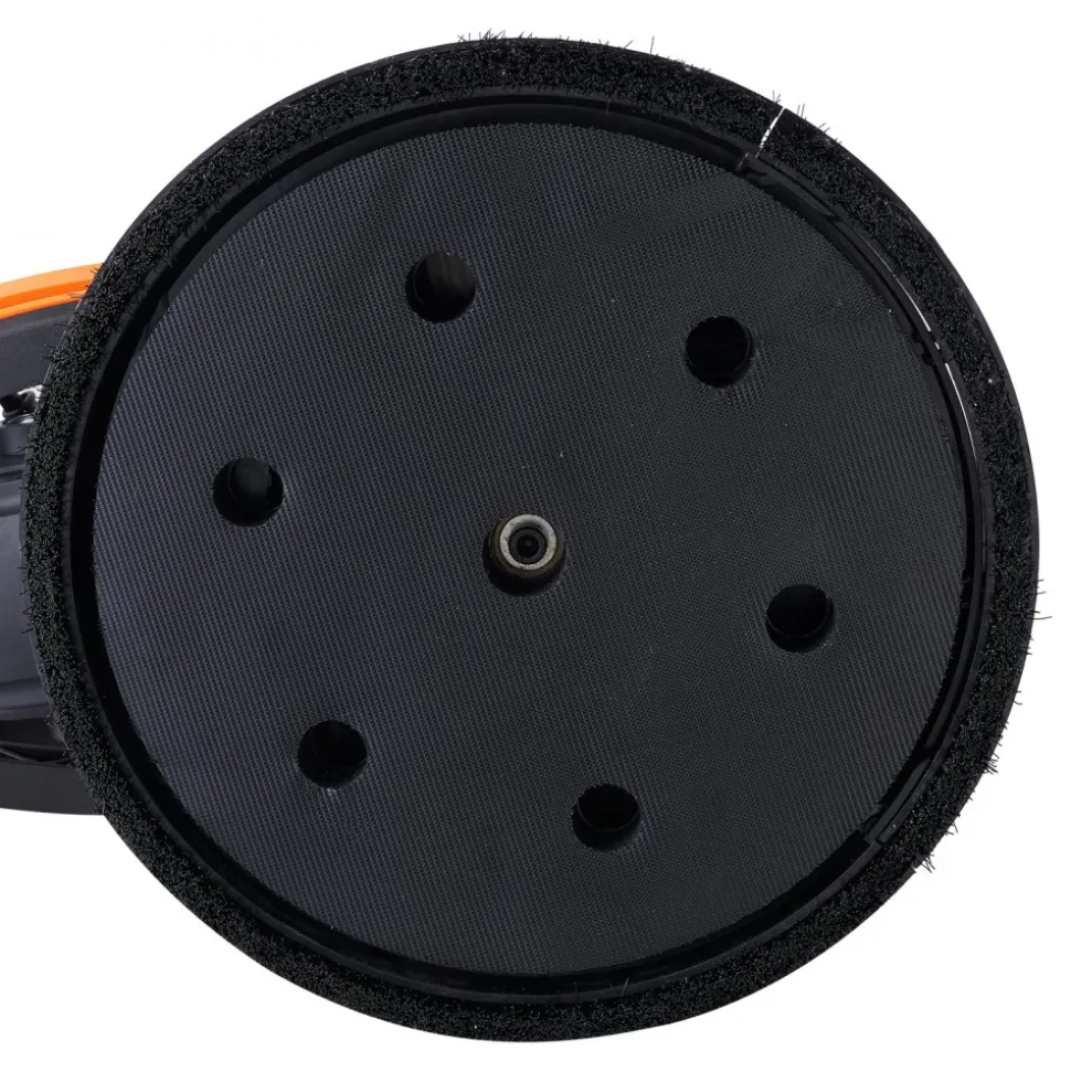 VEVOR Wall Smoother, 900W Drywall Sander, Includes 12 Sanding Pads, Adjustable Speeds from 800-1800 RPM, 3 Vacuum Tubes, Collapsible Design for Ceilings, Dual LED, Telescopic Grip & Dust Collector