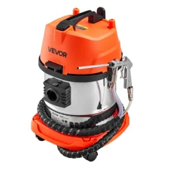 VEVOR Walnut Blaster Kit for Carbon Cleaning, 1200W Sand Blaster with Built-in Vacuum, Extension Nozzle Sandblaster Gun, and 5.5lbs Walnut Shell for Engine Intake Valve Cleaning - 13L