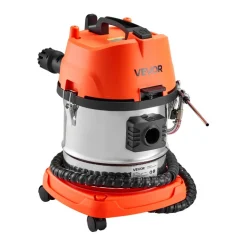 VEVOR Walnut Blaster Kit for Carbon Cleaning, 1200W Sand Blaster with Built-in Vacuum, Extension Nozzle Sandblaster Gun, and 5.5lbs Walnut Shell for Engine Intake Valve Cleaning - 13L