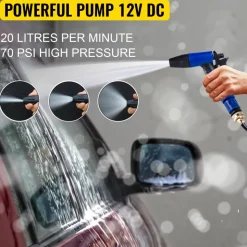 VEVOR Washdown Deck Wash Pump Kit 12v 20 Lpm 70 Psi Caravan Rv Boat Marine