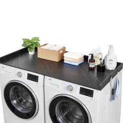 VEVOR Washer Dryer Countertop with 2-Tier Shelf, 54