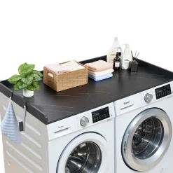 VEVOR Washer Dryer Countertop with 2-Tier Shelf, 54
