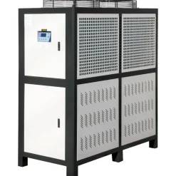 VEVOR Water Chiller 15Ton, Capacity Industrial Chiller 15Hp, Air-Cooled Water Chiller, Finned Condenser, with Micro-Computer Control, Stainless Steel Water Tank Chiller Machine for Cooling Water