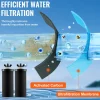 VEVOR Water Filters Replacement, Purification Elements, Activated Carbon Replacement Filters, Easy to Replace Water Filter, Gravity Water Filter System, Compatible with Most Brands, Pack of 2, Black