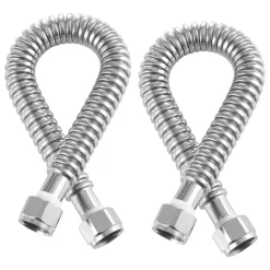 VEVOR Water Heater Kit, 18 Inch Length Water Heater Flex Connector, Waters Heaters Installation Kit with 3/4