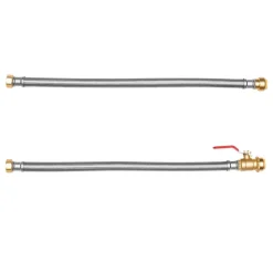 VEVOR Water Heater Kit, Push-Fit Valve Flexible Water Heater Connector with 3/4